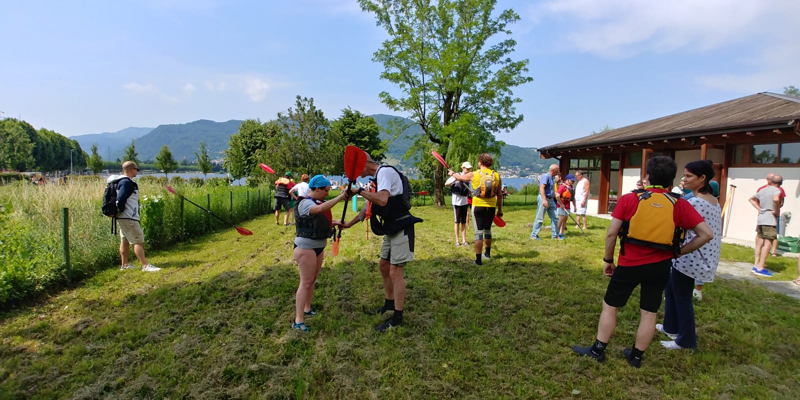 In Kayak a Vercurago